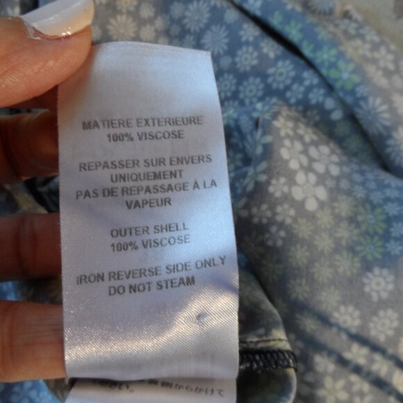 See by Chloé Green & Blue Floral Print Belted Sheath Dress – IT 38 / US 6 - Picture 16 of 16